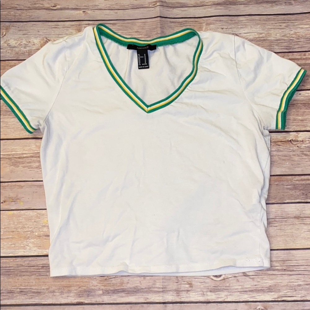 Forever 21 short /crop Top SZ medium